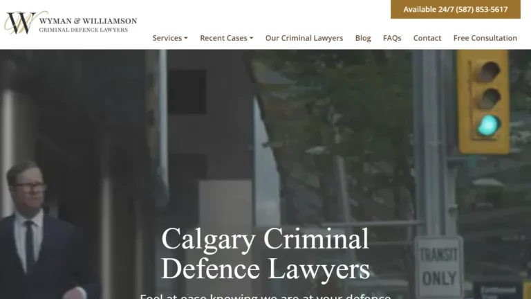 Wyman & Williamson Criminal Defence Lawyers - Calgary, AB Wyman & Williamson Criminal Defence Lawyers - Calgary, AB