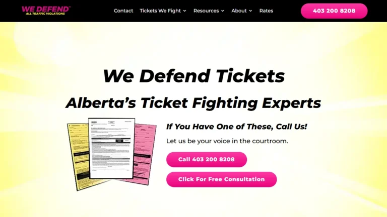 We Defend Tickets - Calgary, AB We Defend Tickets - Calgary, AB