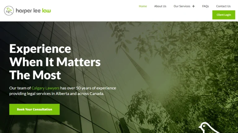 Harper Lee Law LLP - Calgary, AB Harper Lee Law LLP - Calgary, AB