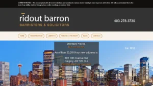 Ridout Barron - Calgary, AB Ridout Barron - Calgary, AB