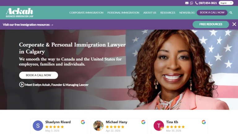 Ackah Business Immigration Law - Calgary, AB Ackah Business Immigration Law - Calgary, AB