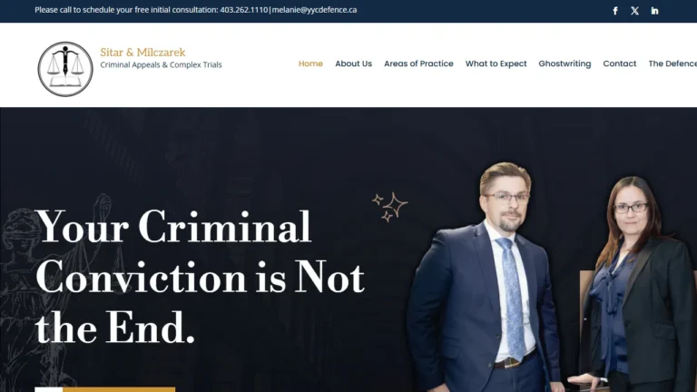 Sitar & Milczarek: Criminal Appeals and Complex Trials - Calgary, AB Sitar & Milczarek: Criminal Appeals and Complex Trials - Calgary, AB