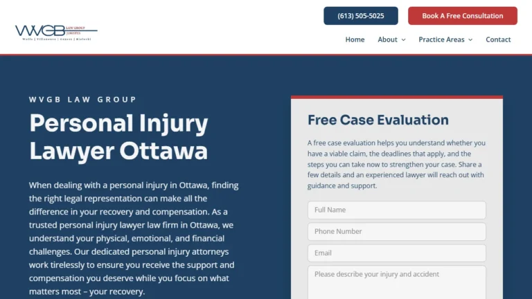 WVGB Personal Injury Lawyers - Ottawa, ON WVGB Personal Injury Lawyers - Ottawa, ON