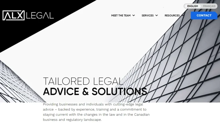 ALX Legal - Ottawa, ON ALX Legal - Ottawa, ON