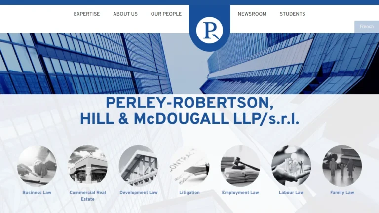 Perley-Robertson, Hill & McDougall LLP/s.r.l. - Ottawa, ON Perley-Robertson, Hill & McDougall LLP/s.r.l. - Ottawa, ON