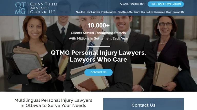 Quinn Thiele Mineault Grodzki LLP - Ottawa, ON Quinn Thiele Mineault Grodzki LLP - Ottawa, ON