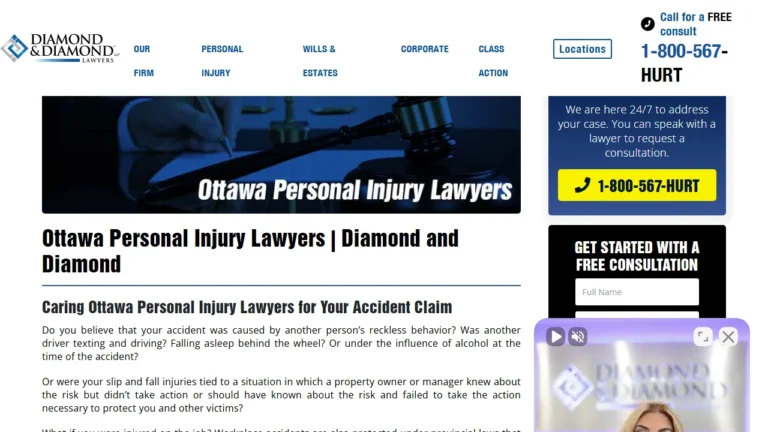Diamond & Diamond Lawyers - Ottawa, ON Diamond & Diamond Lawyers - Ottawa, ON