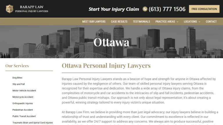 Barapp Personal Injury Lawyer - Ottawa, ON Barapp Personal Injury Lawyer - Ottawa, ON
