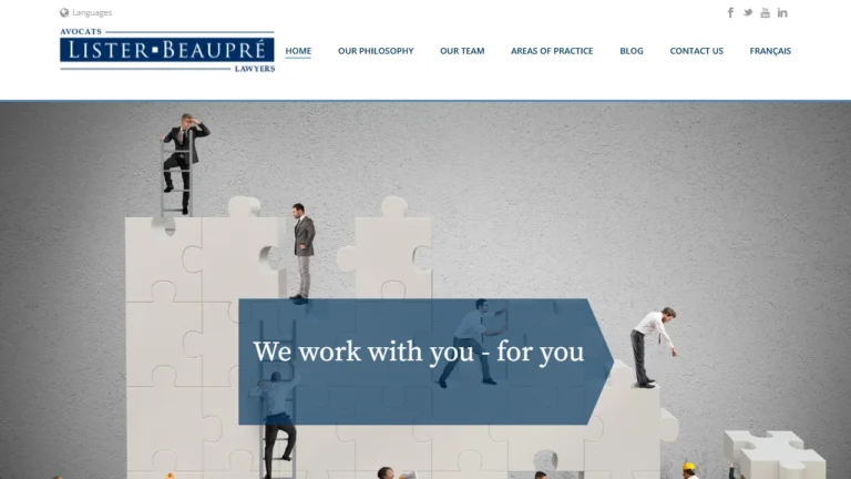 Lister Beaupré Lawyers/Avocats LLP - Ottawa, ON Lister Beaupré Lawyers/Avocats LLP - Ottawa, ON