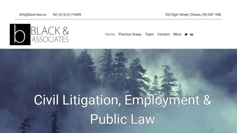 Black & Associates - Ottawa, ON Black & Associates - Ottawa, ON