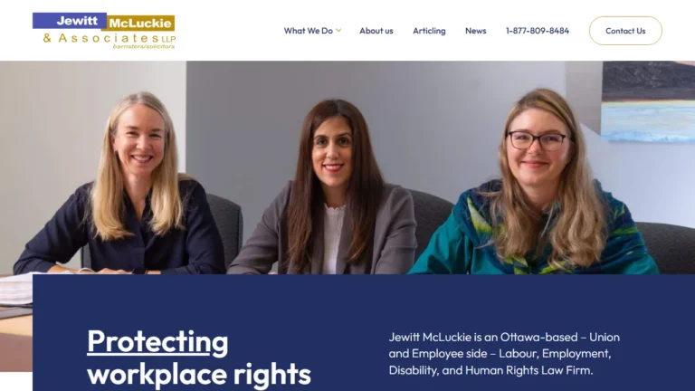 Jewitt McLuckie & Associates LLP - Ottawa, ON Jewitt McLuckie & Associates LLP - Ottawa, ON