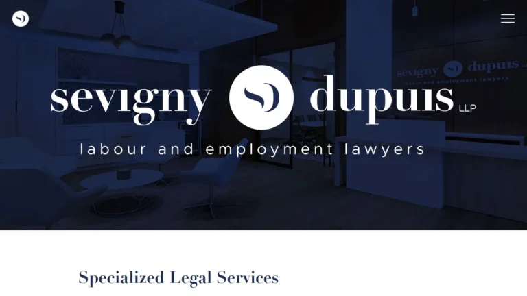 Sevigny Dupuis LLP - Ottawa, ON Sevigny Dupuis LLP - Ottawa, ON