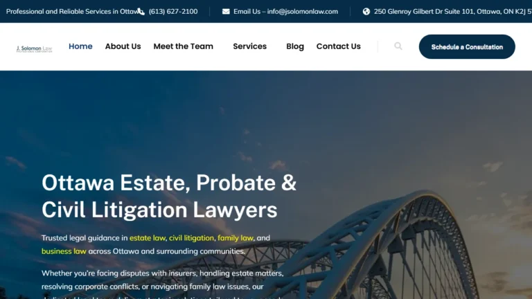 J. Solomon Law - Ottawa, ON J. Solomon Law - Ottawa, ON
