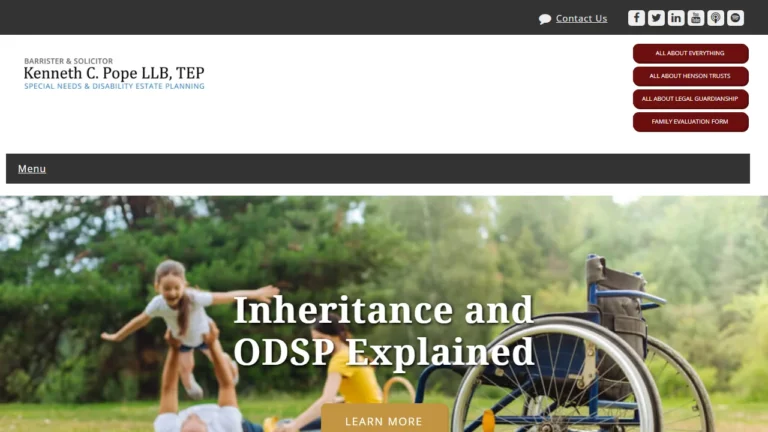 Kenneth C. Pope - Estate Planning Attorney - Ottawa, ON Kenneth C. Pope - Estate Planning Attorney - Ottawa, ON