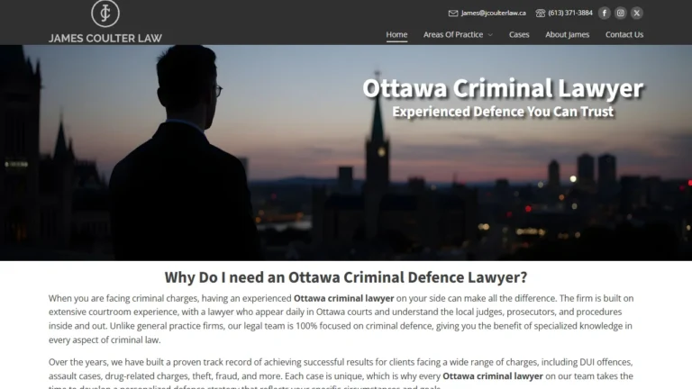 James Coulter Law - Ottawa, ON James Coulter Law - Ottawa, ON