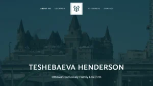 TESHEBAEVA HENDERSON - Ottawa, ON TESHEBAEVA HENDERSON - Ottawa, ON