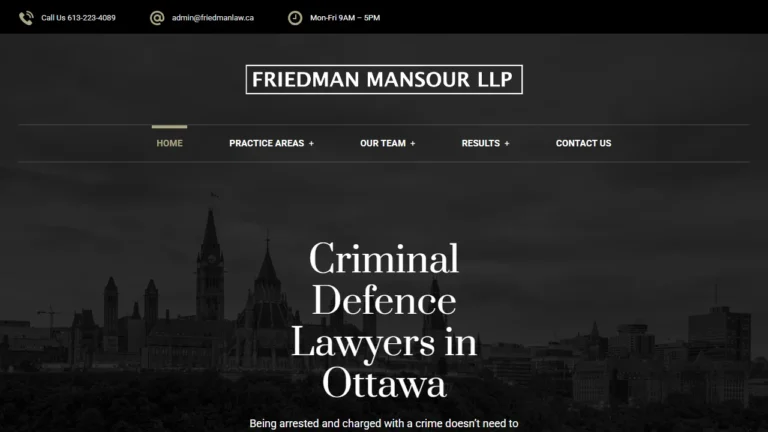 Solomon Friedman - Criminal Defence Lawyer - Ottawa, ON Solomon Friedman - Criminal Defence Lawyer - Ottawa, ON