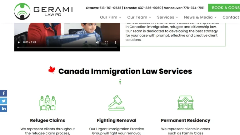 Gerami Law PC - Immigration Lawyers - Ottawa, ON Gerami Law PC - Immigration Lawyers - Ottawa, ON