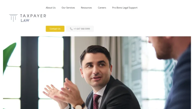 Taxpayer Law - Ottawa, ON Taxpayer Law - Ottawa, ON