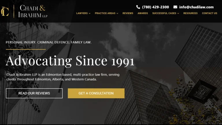 Chadi & Ibrahim LLP - Edmonton, AB Chadi & Ibrahim LLP - Edmonton, AB