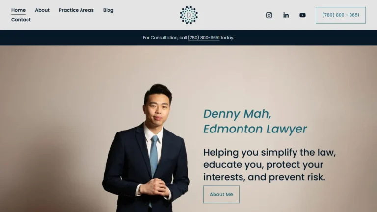 Denny A. Mah: Edmonton Lawyer - Edmonton, AB Denny A. Mah: Edmonton Lawyer - Edmonton, AB