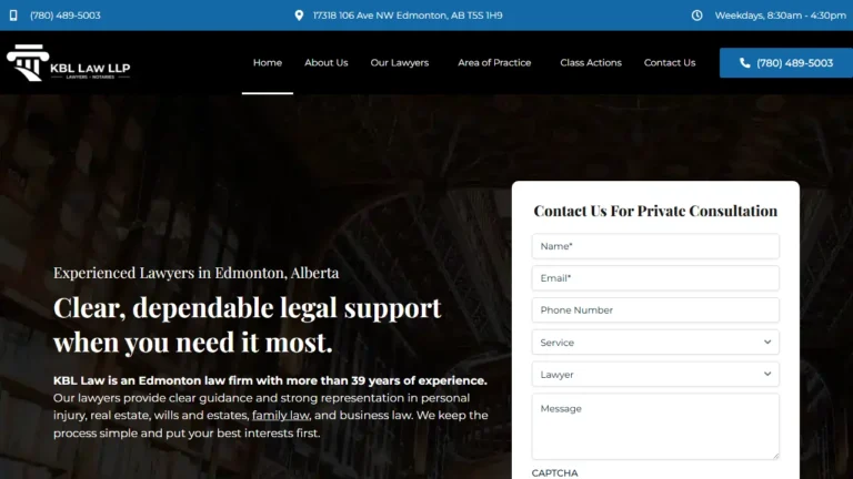 Andrew F. Cao, KBL Law LLP - Edmonton, AB Andrew F. Cao, KBL Law LLP - Edmonton, AB