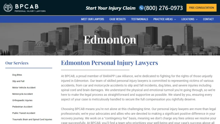 BPCAB Personal Injury Lawyer - Edmonton, AB BPCAB Personal Injury Lawyer - Edmonton, AB