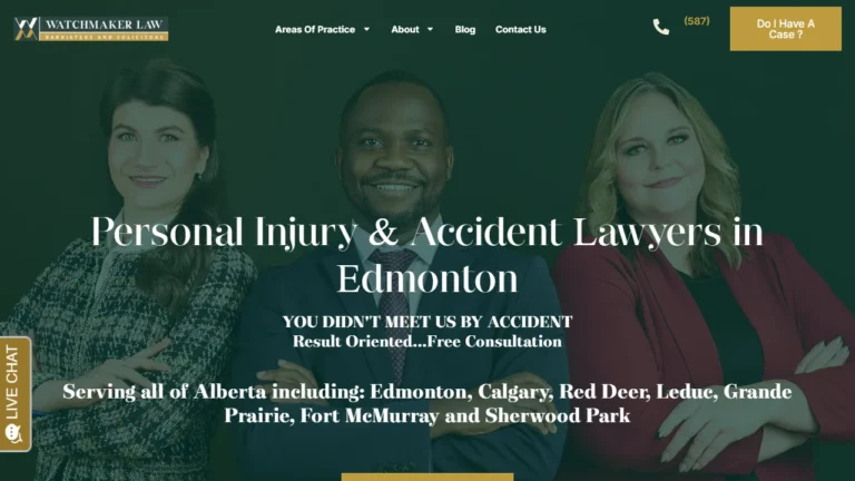 Watchmaker Law Car Accident and Personal Injury Lawyers - Edmonton, AB Watchmaker Law Car Accident and Personal Injury Lawyers - Edmonton, AB