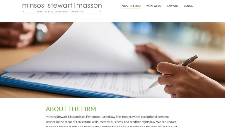 Minsos Stewart Masson - Edmonton, AB Minsos Stewart Masson - Edmonton, AB
