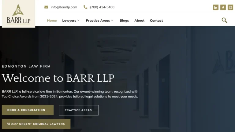BARR LLP - Edmonton, AB BARR LLP - Edmonton, AB