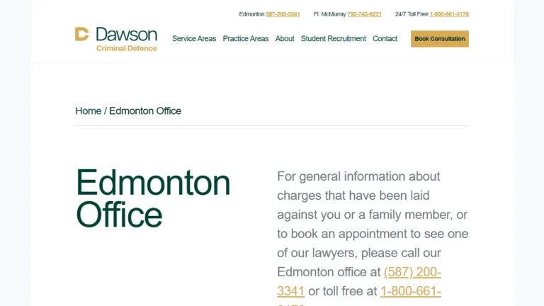 DDSG Criminal Law - Edmonton, AB DDSG Criminal Law - Edmonton, AB