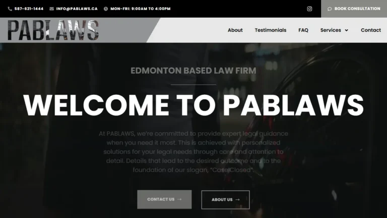 PABLAWS - Edmonton, AB PABLAWS - Edmonton, AB