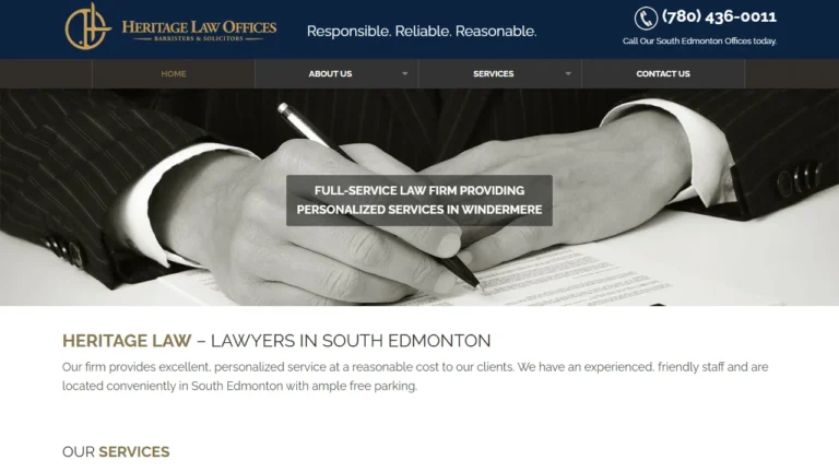 Heritage Law Offices - Edmonton, AB Heritage Law Offices - Edmonton, AB