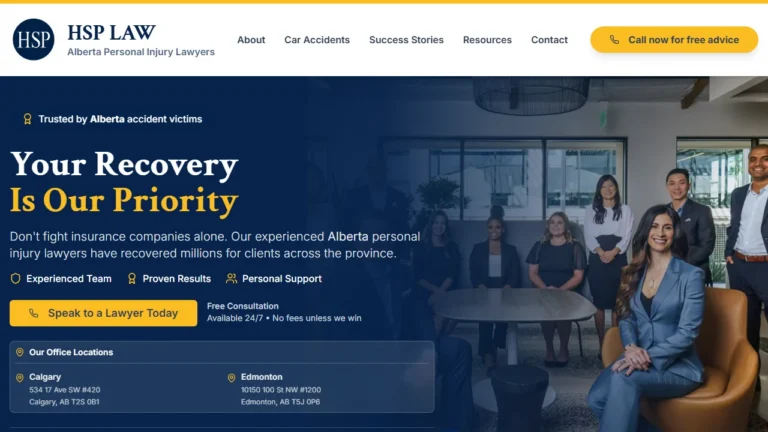 HSP Law | Personal Injury Lawyers Edmonton - Edmonton, AB HSP Law | Personal Injury Lawyers Edmonton - Edmonton, AB