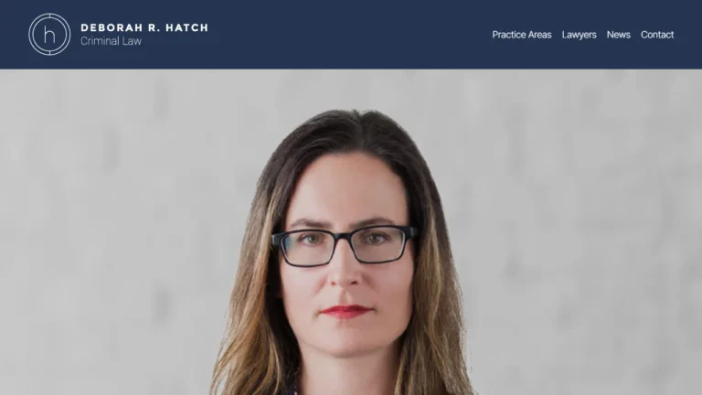 Deborah R. Hatch Criminal Law - Edmonton, AB Deborah R. Hatch Criminal Law - Edmonton, AB