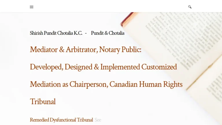 Shirish P. Chotalia Q.C. - Edmonton, AB Shirish P. Chotalia Q.C. - Edmonton, AB