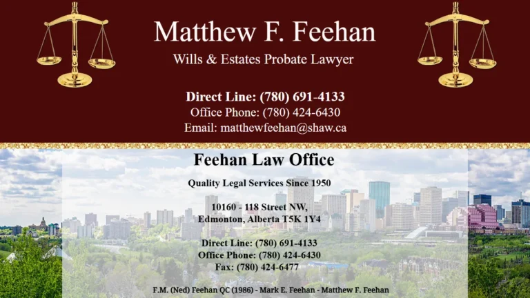 Matthew Feehan Estate Lawyer - Edmonton, AB Matthew Feehan Estate Lawyer - Edmonton, AB