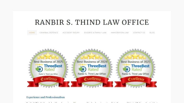 Ranbir S. Thind Law Office - Edmonton, AB Ranbir S. Thind Law Office - Edmonton, AB