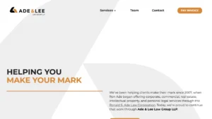 Ade & Lee Law Group LLP - Winnipeg, MB Ade & Lee Law Group LLP - Winnipeg, MB