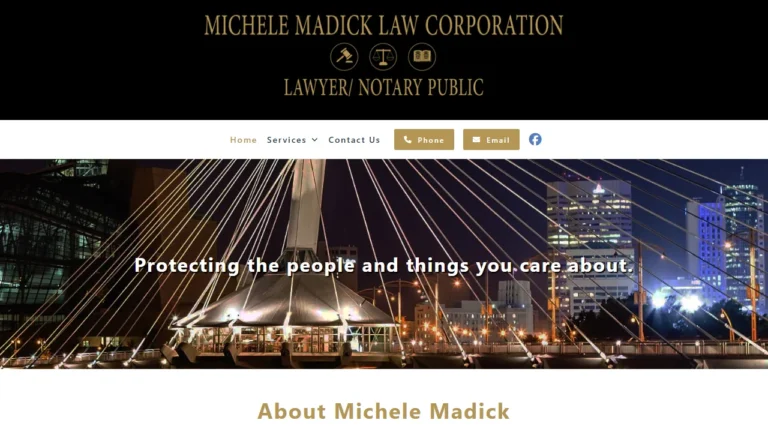 Michele Madick Law Corporation - Winnipeg, MB Michele Madick Law Corporation - Winnipeg, MB
