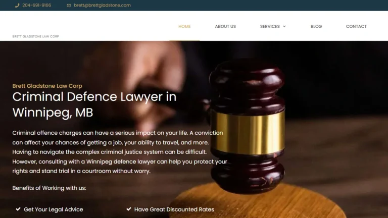 Brett Gladstone Criminal Law - Winnipeg, MB Brett Gladstone Criminal Law - Winnipeg, MB