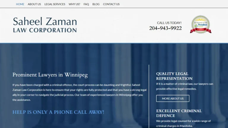 Saheel Zaman Law Corporation - Winnipeg, MB Saheel Zaman Law Corporation - Winnipeg, MB