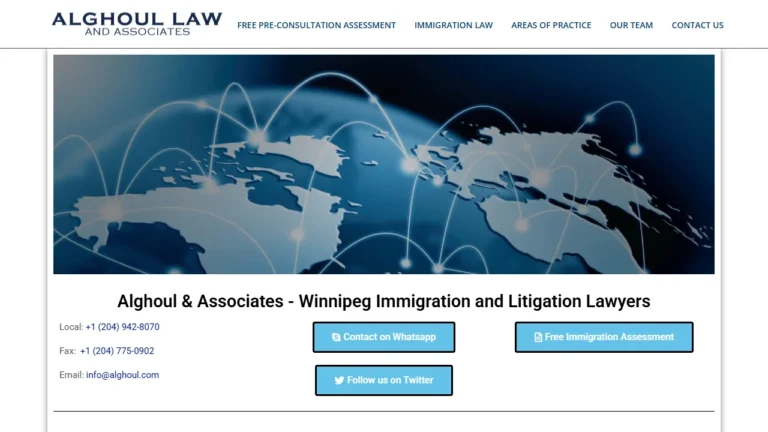 Alghoul & Associates Law Firm - Winnipeg, MB Alghoul & Associates Law Firm - Winnipeg, MB