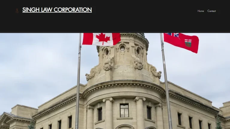 SINGH LAW OFFICE - Winnipeg, MB SINGH LAW OFFICE - Winnipeg, MB