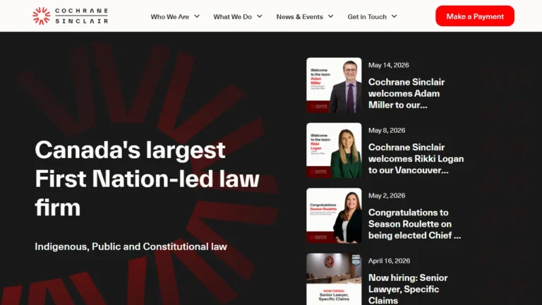 Cochrane Sinclair LLP - Winnipeg, MB Cochrane Sinclair LLP - Winnipeg, MB