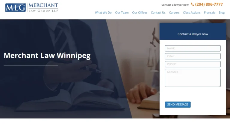 Merchant Law Group LLP - Winnipeg, MB Merchant Law Group LLP - Winnipeg, MB