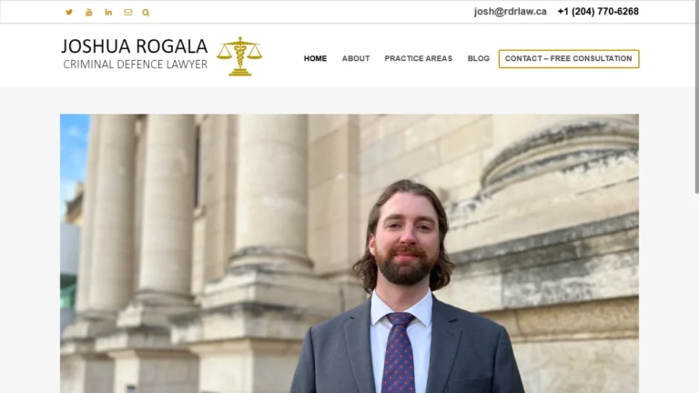 Joshua Rogala (Rees Dyck Rogala Law Offices) - Winnipeg, MB Joshua Rogala (Rees Dyck Rogala Law Offices) - Winnipeg, MB