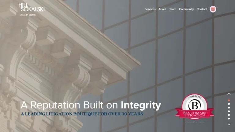 Hill Sokalski Walsh LLP - Winnipeg, MB Hill Sokalski Walsh LLP - Winnipeg, MB
