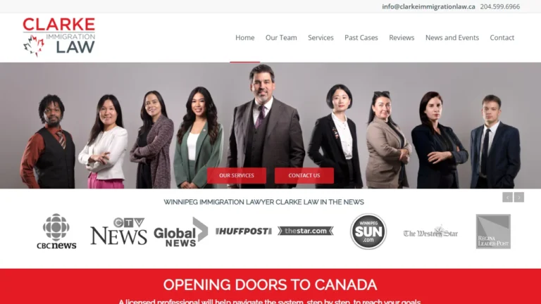 Clarke Immigration Law - Winnipeg, MB Clarke Immigration Law - Winnipeg, MB