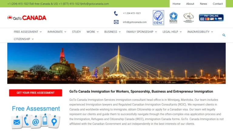 Go To Canada Immigration Services - Winnipeg, MB Go To Canada Immigration Services - Winnipeg, MB